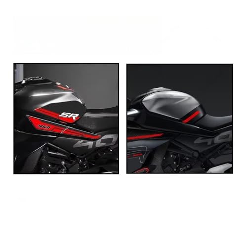 Protection de réservoir moto pour CFMOTO 450SR autocollants anti-rayures kit complet - 4