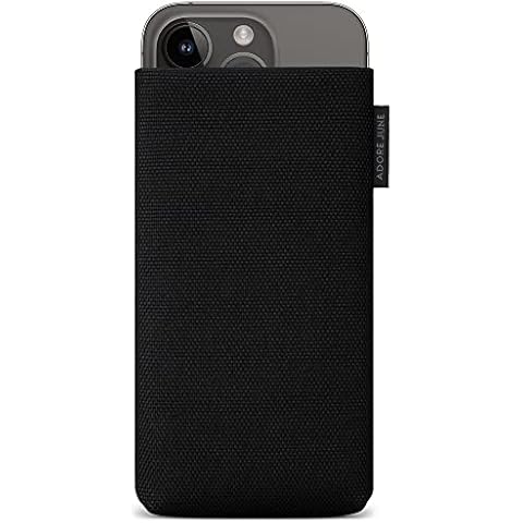 Funda Adore June Classic Recycled Negro para iPhone 14 Pro y 14 Cover