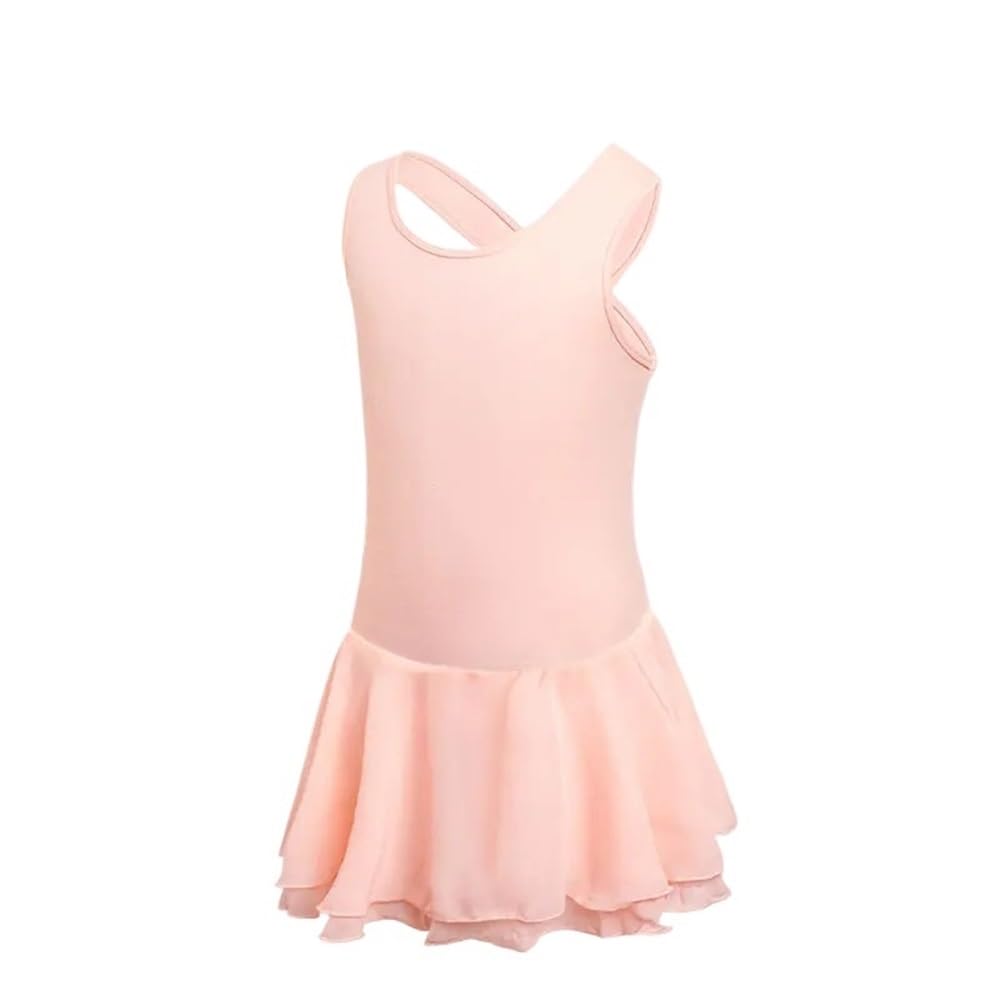 Justaucorps de danse rose pour les entraînements de danseuse