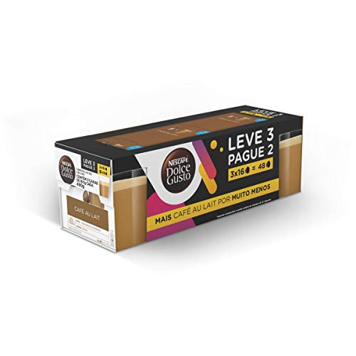 Pack Café Au Lait Dolce Gusto 480g - Leve 3 Pague 2