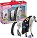 Accessoires de günstig Kaufen-schleich HORSE CLUB 42622 Sofia's Beauties Knabstrupper Hengst Styling Set - 8-Teiliges Spielset Pferd mit Mähne und Accessoires, Pferde Spielzeug ab 4 Jahren