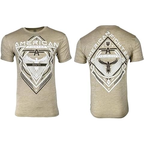 American Fighter Men's T-Shirt Henagar L Sand Cover