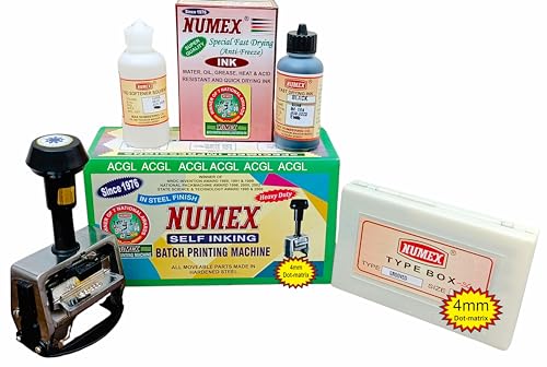 Image of NUMEX (4mm Dot- Matrix) Heavy Duty Batch Printing Machine (Batch NO., Packing Date, Expiry Date, MUXIMUM Retail Price, NET Weight, Quantity, Size, ETC.) (MUMEX-4MM DOT Matrix)