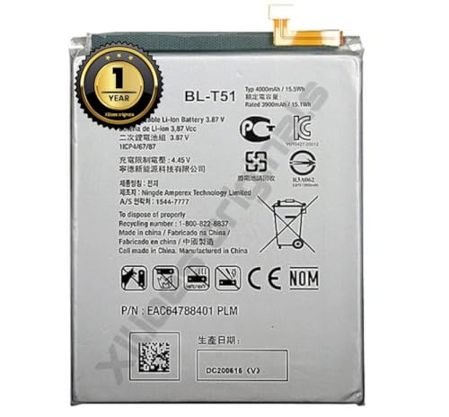 Image of Original BL-T51 Battery for LG K42 / K52 [ LMK420 LM-K420 LMK420H LM-K420H ] 4000mAh Battery with 1 Year Warranty** (V38)