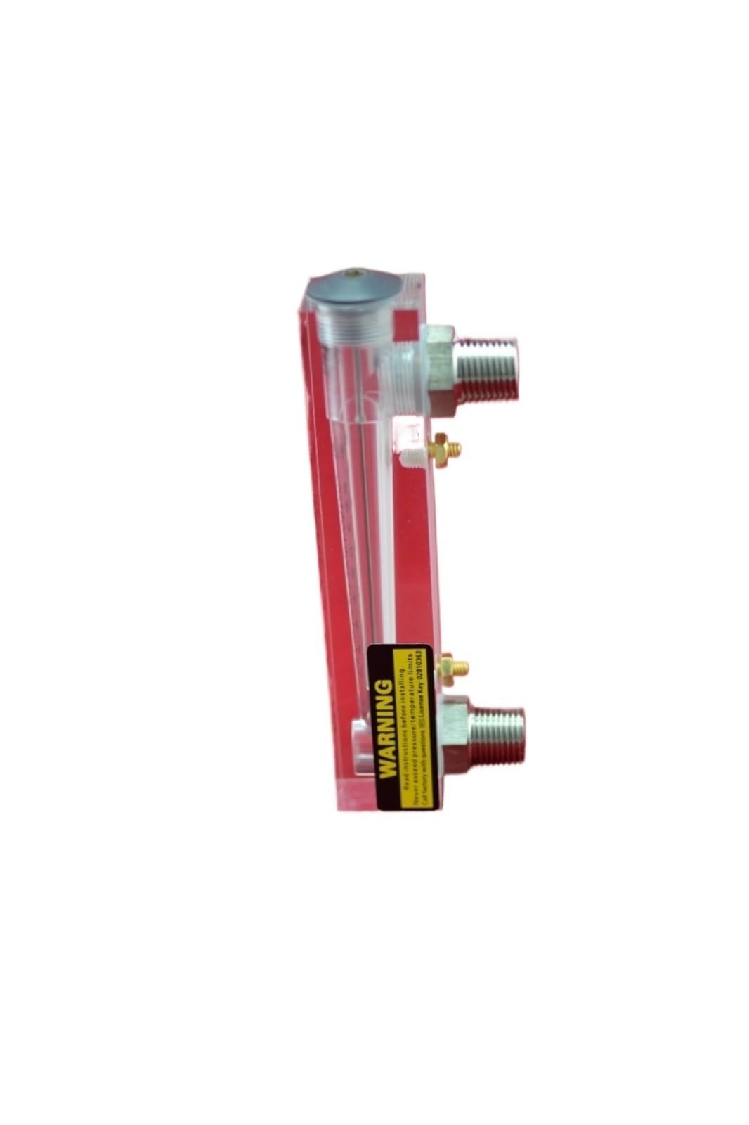 Débitmètre de gaz LZM-15 sans vanne raccord 1/2 BSPT inox