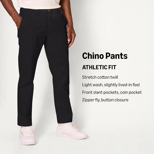 Image of Amazon Essentials Men's Athletic-Fit Chino Pants