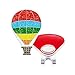 Navika Glitzy Hot Air Balloon Ball Marker with Magnetic Hat Clip