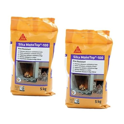 Sika Monotop-100 Fire Resistant, Mortero refractario de fraguado rápido para la construcción y reparación de elementos resistentes al calor hasta 750°C, Gris, 5kg (Paquete de 2) | Ya disponible en tu tienda friki favorita! En mundofriki.es! Sika Monotop-100 Fire Resistant, Mortero refractario de fraguado rápido para la construcción y reparación de elementos resistentes al calor hasta 750°C, Gris, 5kg (Paquete de 2) | Ya disponible en tu tienda friki favorita! En mundofriki.es!