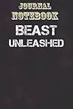  Composition Notebook, Journal Notebook Gift: Beast Unleashed Funny Work Out Mode Jumper LS Size 6\'\' x 9\'\', 100 Pages for Notes, To Do Lists, Doodles, Journal, Soft Cover, Matte Finish