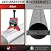 Pipe Center Finder, Pipefitter Tools w/Magnetic Centering Head, 2.75