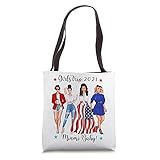 Miami Funny Hen Do Girls Trip Batcherolette Womens Cute Tote Bag
