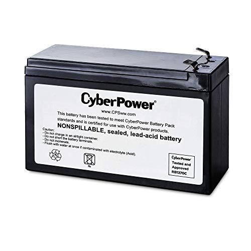 CyberPower RB1270C Replacement Battery Cartridge, User Replaceable