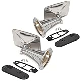 Outside Mirror Chrome Pair For Chevrolet C10 Suburban 1970-1972