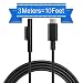 Produktbild Sisyphy 10ft Surface USB-C Ladekabel, anschließen Kompatibel mit Microsoft Surface Pro7 Go2 Pro6 5/4/3 Surface Laptop1 / 2/3 & Surface Book, Funktioniert mit 45W 15V3A USBC-Ladegerät