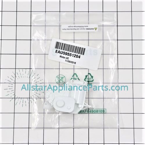 EAU59551204 Refrigerator Dispenser Ice Chute Door Motor