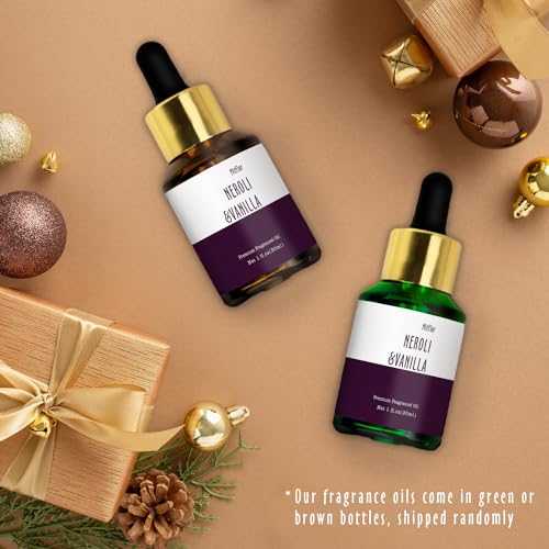 Image of Neroli Vanilla Fragrance Oil, MitFlor 30ml Essential Diffuser Oil, Large Size Premium Grade Fragrance Oil for Soap & Candle Making, Aromatherapy Scented Oil for Home Fragrance