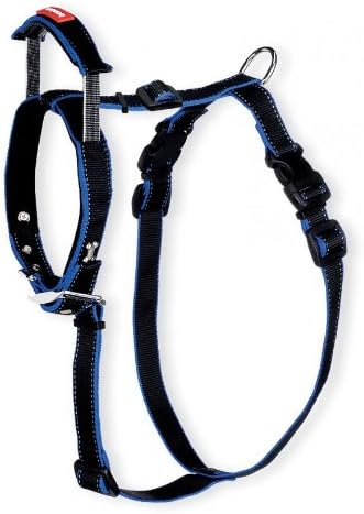 Bamboo Quick Control Harness with Built-In Leash Large, Black