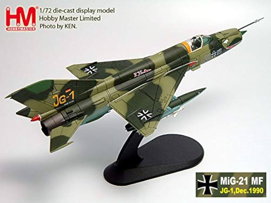Hobby Master MiG-21MF Luftwaffe JG 1 Germany 1990 1/72
