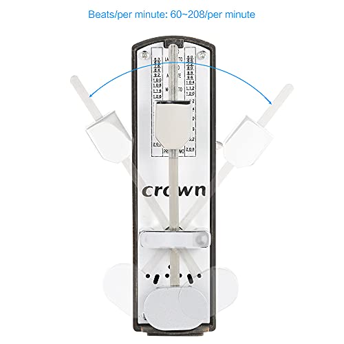 Rookin Portable Mini Mechanical Metronome Universal Metronome 11Cm Height For Piano Guitar Violin Ukulele Chinese Zither Music Instrument #TOP4