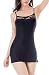 Ruzishun Women's Sexy Lingerie Lace Mini Sleepwear Underwear(Black,M)