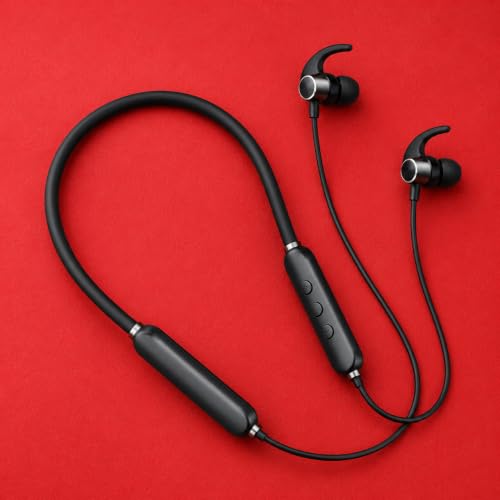 Image of Bluetooth Neckband for Boat Rockerz 255 Pro+ with Rich Bass, 60Hrs Long Playback, Dual Device Pairing, Clear Audio, Hands-Free Calling and Quick Charging