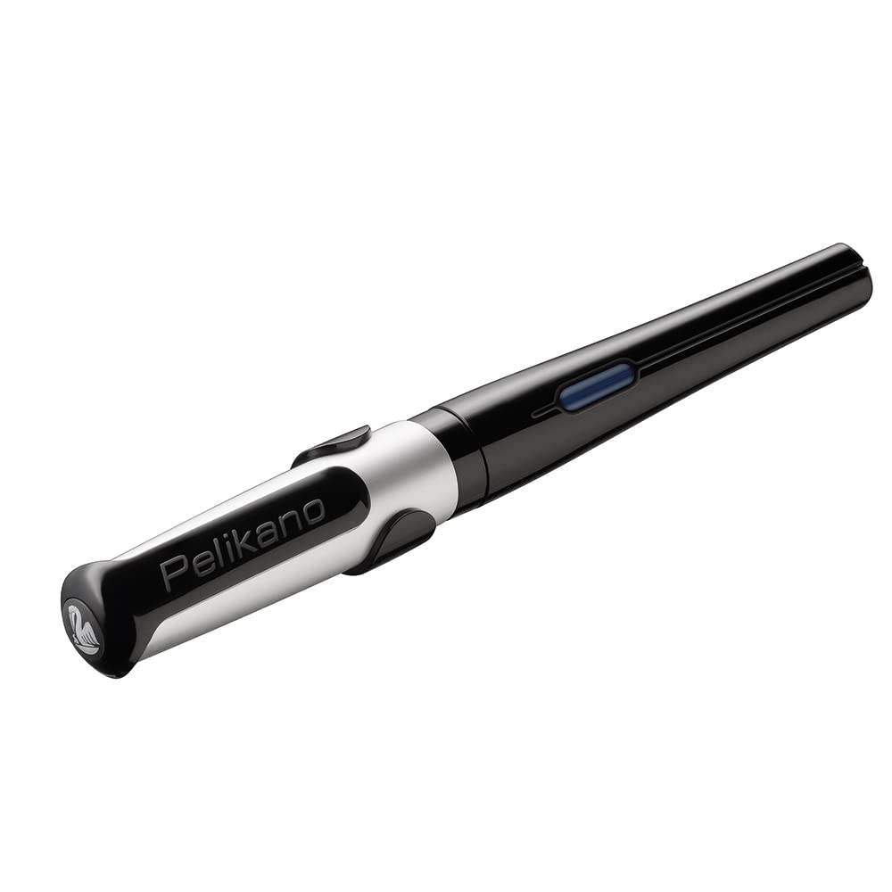 Amazon | Pelikan Pelikano School万年筆Mediumペン先ブラックボディ