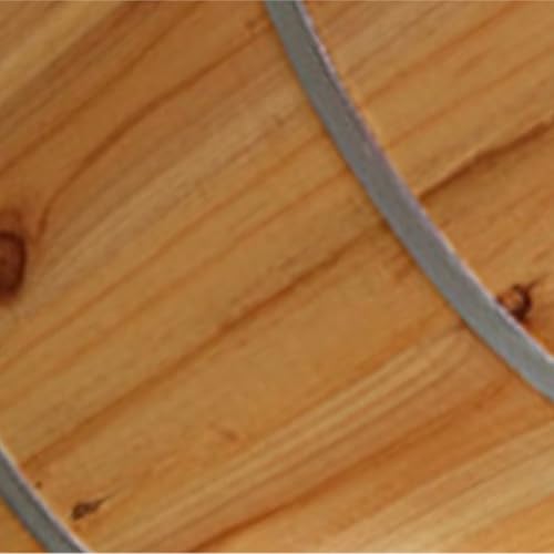 Baño de pies de madera con tapa para spa miniatura 6