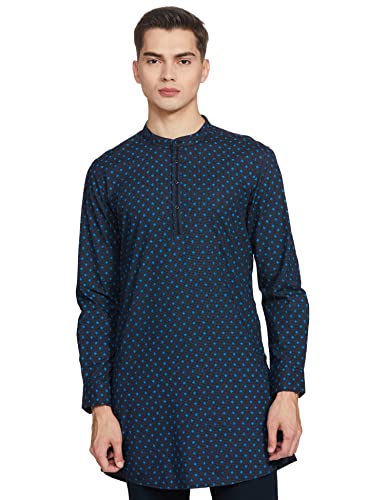 Image of Diverse Men's Cotton Slim Kurtas