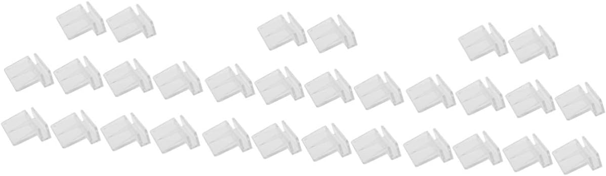 PRETYZOOM 3sets Practical Aquarium Bracket Fish Tank Cover Support Acrylic Frame for 5-6mm Glass Tanks Safe for Fish 10pcs*3