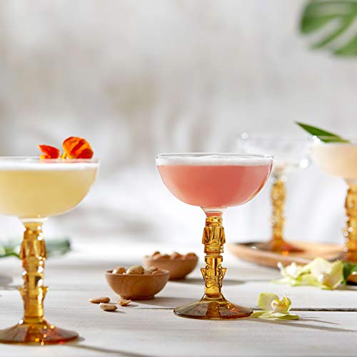 Libbey Tiki Coupe Cocktail Glasses, 8.5-Ounce, Set Of 4 #TOP1