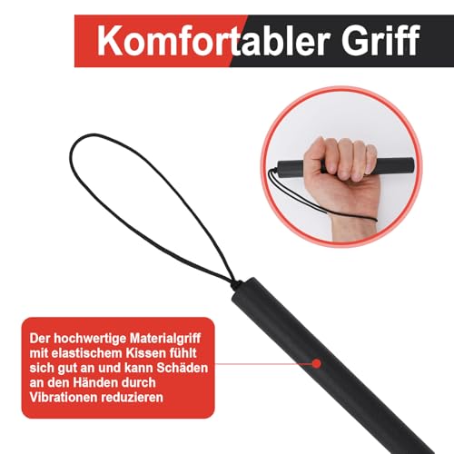 Faltbarer Gehstock Hurrise 127 cm für Sehbehinderte und Senioren