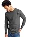 Hanes Men's Long Sleeve Beefy-T Shirt, Smoke Grey, XX-Large (Pack of 2)