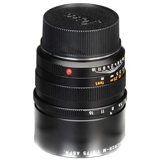 Leica 75mm f/2 Summicron-M Lens