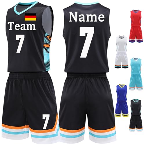 BROKANER Benutzerdefiniert Trikots Kinder Erwachsene Basketball tshirt &...