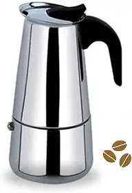 Cafeteira Italiana Expresso 300ml Em Inox Para 6 Xícaras