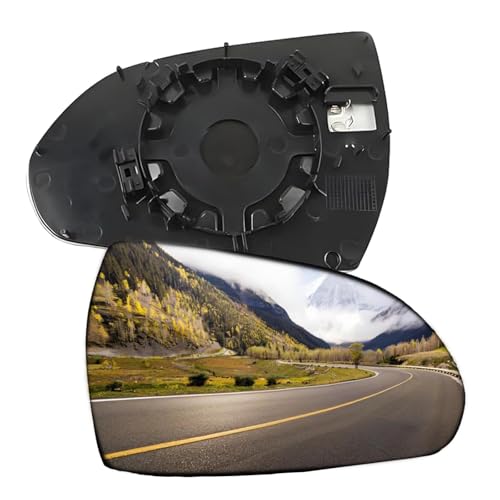 For Hyundai Elantra 2017 2018 Mirror Glass Passenger Side |Heated | Convex Type | w/Backing Plate | Replacement For 87621F3050, 87621F2050