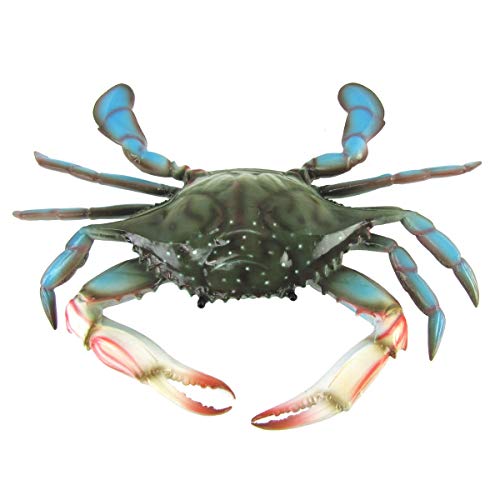 TG,LLC Treasure Gurus Large Maryland Blue Crab Nautical Home Wall Plaque Coastal Tiki Bar Beach House Decor