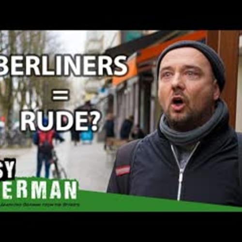 Are Berliners Rude Easy German 443