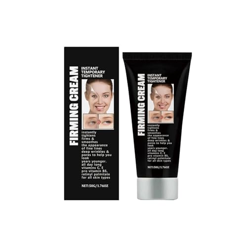 Crema Lifting Instantánea Para El Rostro,Crema Reafirmante Facial Para Piel Flácida,Anti Arrugas Y Compacto,Apta Todo Tipo De Piel,50G