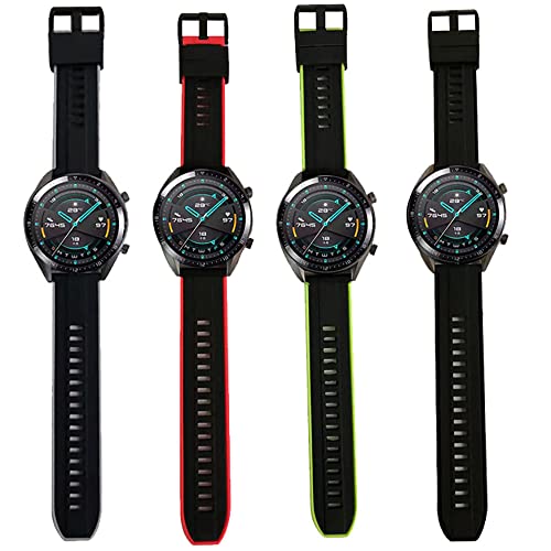 Bracelet de sport en silicone étanche et résistant EZZON pour Garmin Vivoactive 3