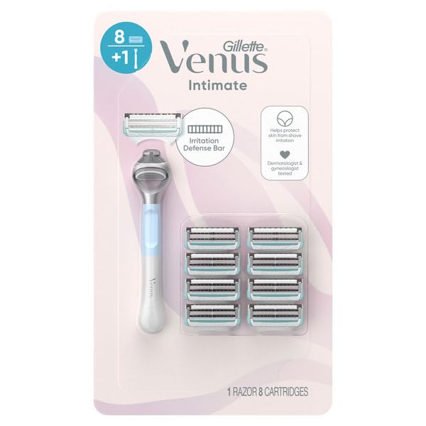 Amazon.com: Gillette Venus Intimate Grooming Razors for Women, Bikini ...