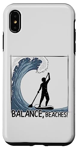 Balance, Beaches! Stand Up Paddling Big Wave Surf �X�}�z�P�[�X iPhone XS Max �p