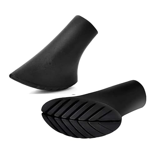 2pcs for LEKI Rubber Buffer for Walking Poles/Trekking Poles for All Standard Rubber Buffer Pads/Trekking Poles/Asphalt/Gravel/Mountains/Hiking Pole Accessories…