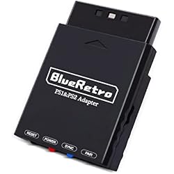 BITFUNX BlueRetro PS2/PS1/PS One Wireless Controller Adapter - Support Firmware Upgrade, Dual-Mode BT, Keymap Configuration, Compatible with PS3/PS4/PS5,Series X/S,Switch Pro Bluetooth Controllers