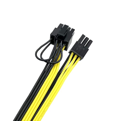 Cable PCI-E de 6 a 8 pines macho para alimentación de GPU en minería y PC gaming 4