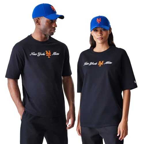 New Era MLB Grphc Oversize New York Mets Short Sleeve T-Shirt L