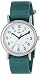 Timex Women's T2N915 "Weekender" Green Nylon Strap Watch