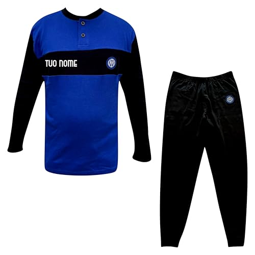 Inter Pigiama Ufficiale Bambino Adulto Personalizzabile
