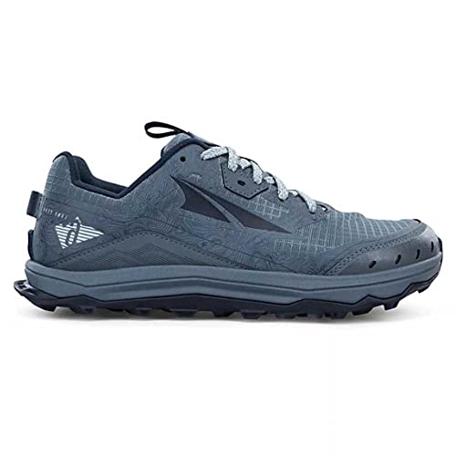 ALTRA Women's Lone Peak 6 Running Shoe, Navy/Light Blue, 9 Medium