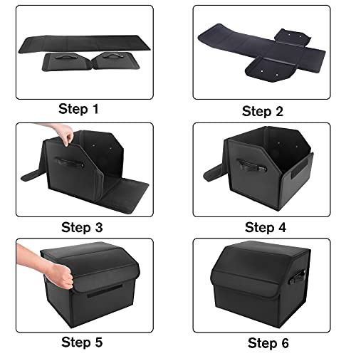 AUTOARK Multipurpose collapsible SUV Trunk Organizer - Car SUV Trunk Storage,AK-138